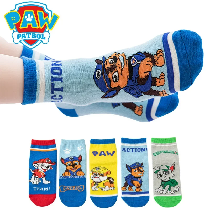 Kit Meias Patrulha Canina - 5 Pares