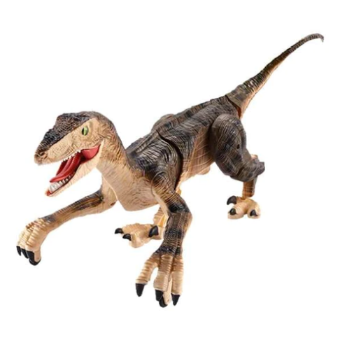 Dinossauro de controle remoto - Velociraptor Brincalhão